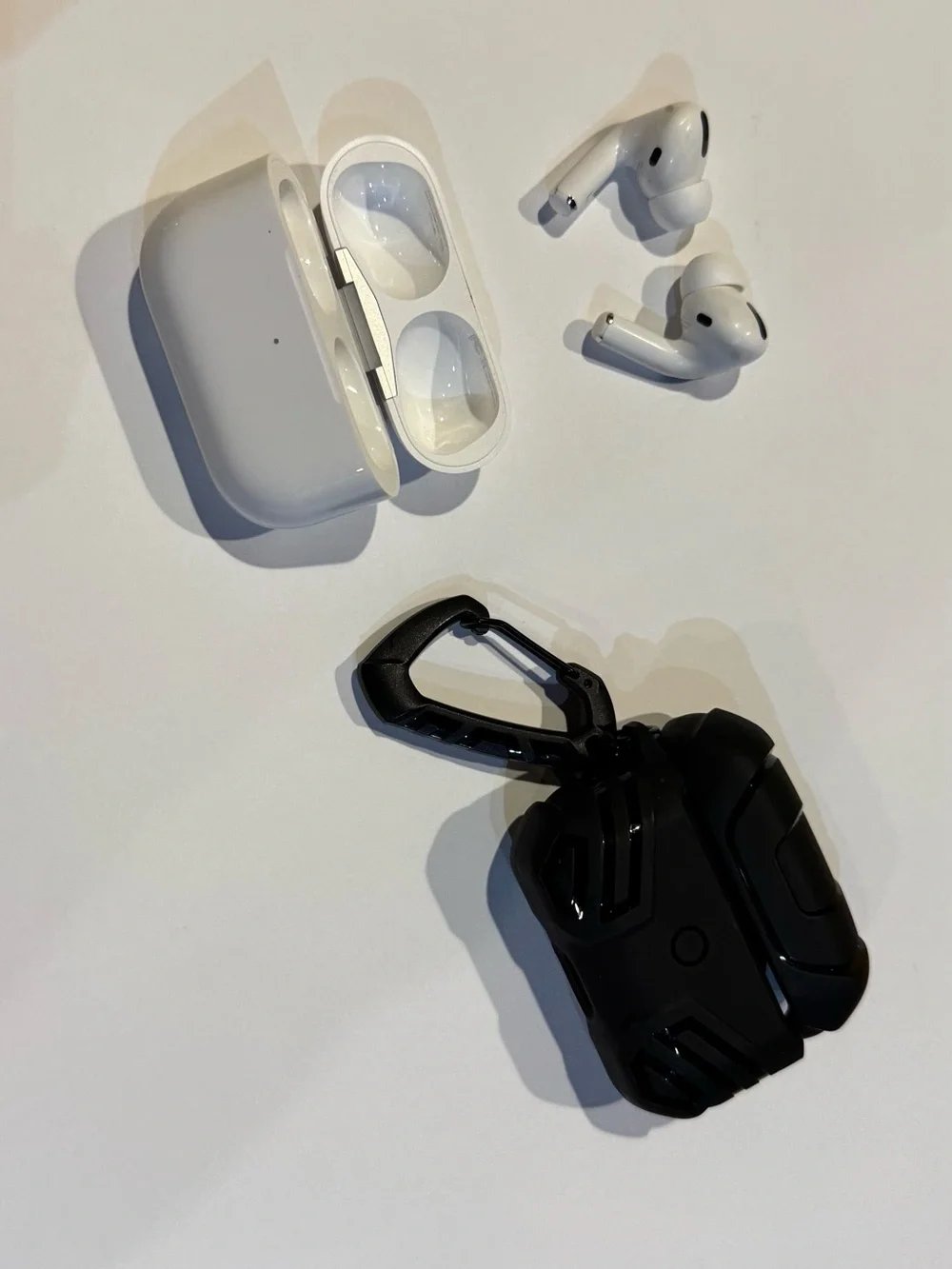 Authentic Apple AirPods Pro (1st Generation) with MagSafe charging case.